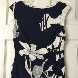 Ralph Lauren classic black and white dress